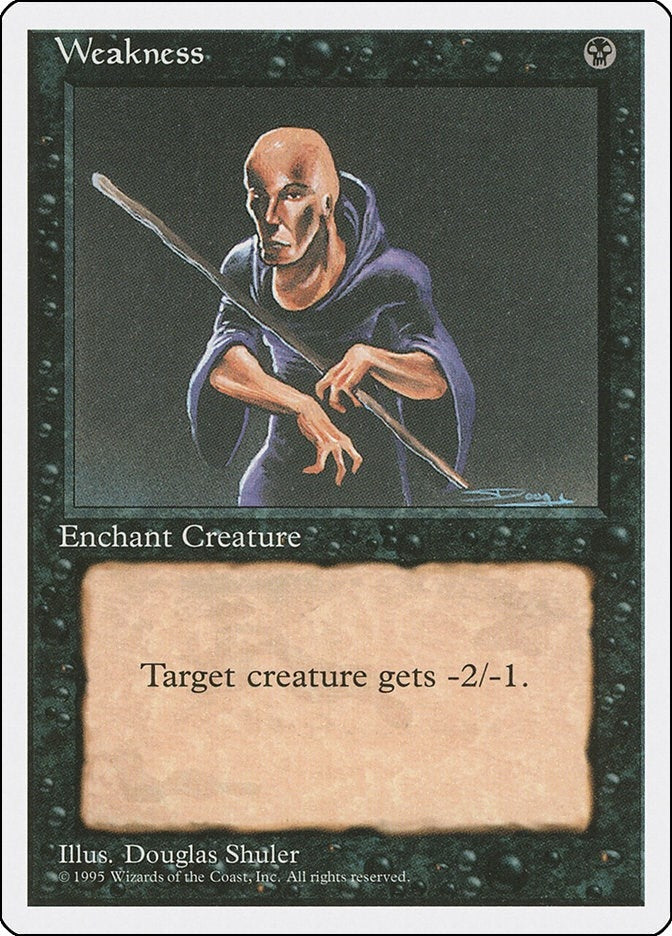 Image for Weakness - Magic: The Gathering