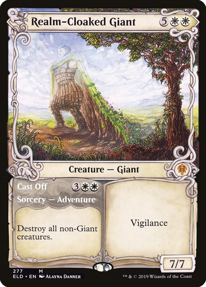 Image for Realm-Cloaked Giant (Showcase) (277) - Magic: The Gathering