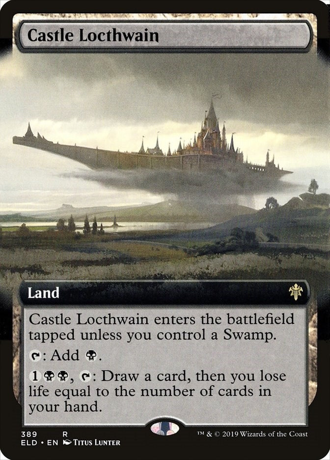 Image for Castle Locthwain (Extended Art) (389) - Magic: The Gathering
