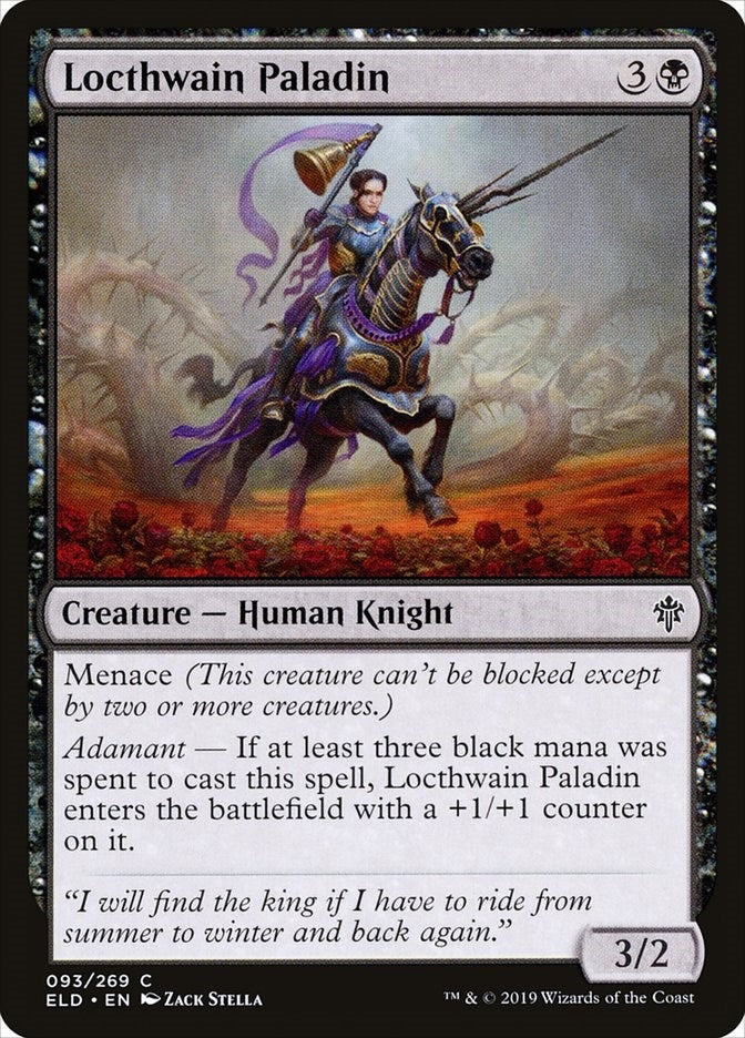 Image for Locthwain Paladin (93) - Magic: The Gathering