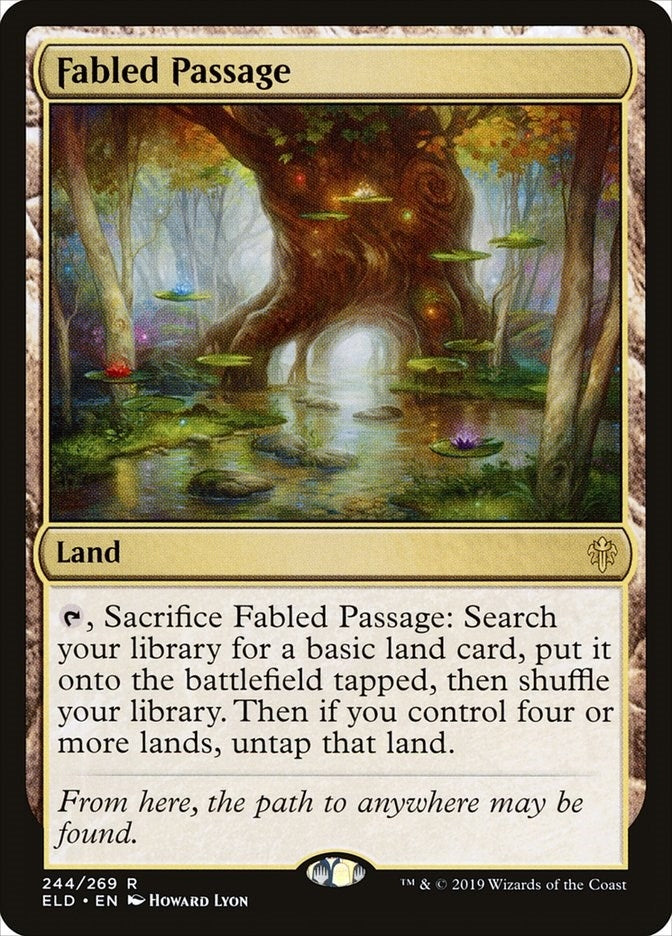 Image for Fabled Passage (244) - Magic: The Gathering