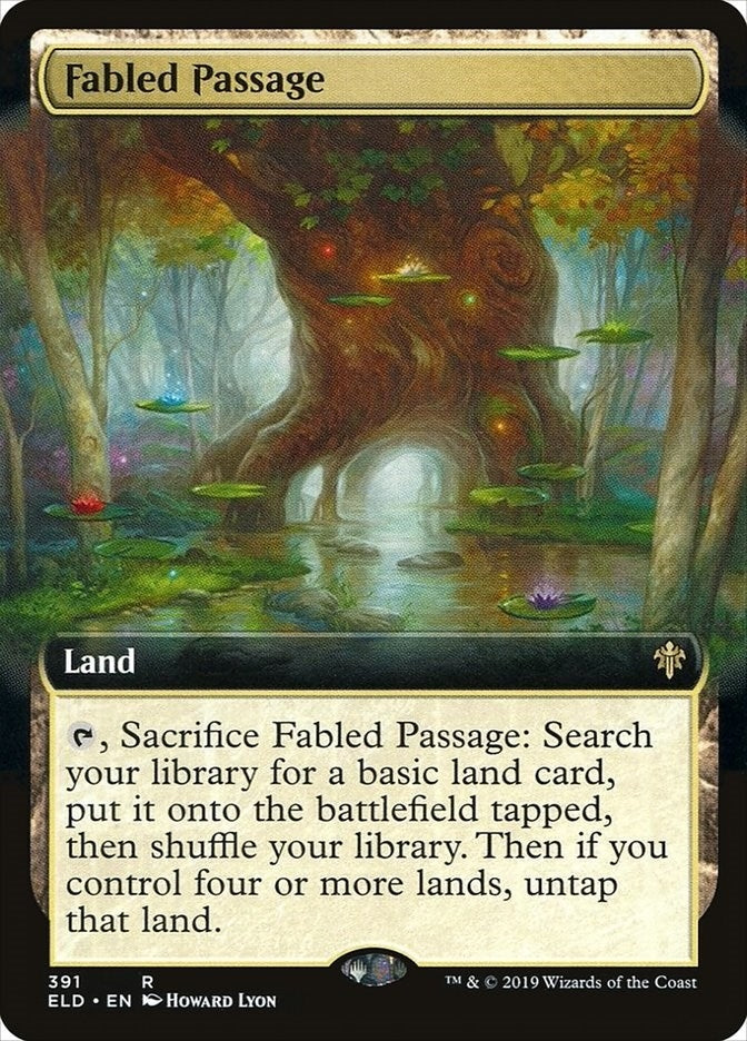 Image for Fabled Passage (Extended Art) (391) (ELD) - Magic: The Gathering