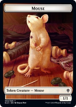 Image for Mouse Token (4) - Magic: The Gathering