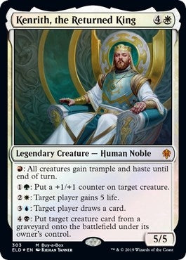 Image for Kenrith, the Returned King (303) (BABP) - Magic: The Gathering