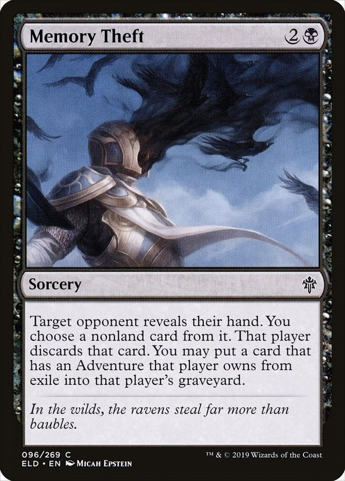Image for Memory Theft (96) - Magic: The Gathering