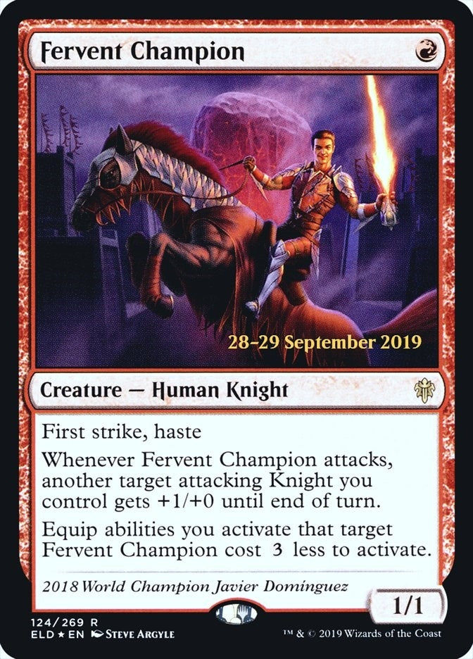 Image for Fervent Champion (124) - Magic: The Gathering