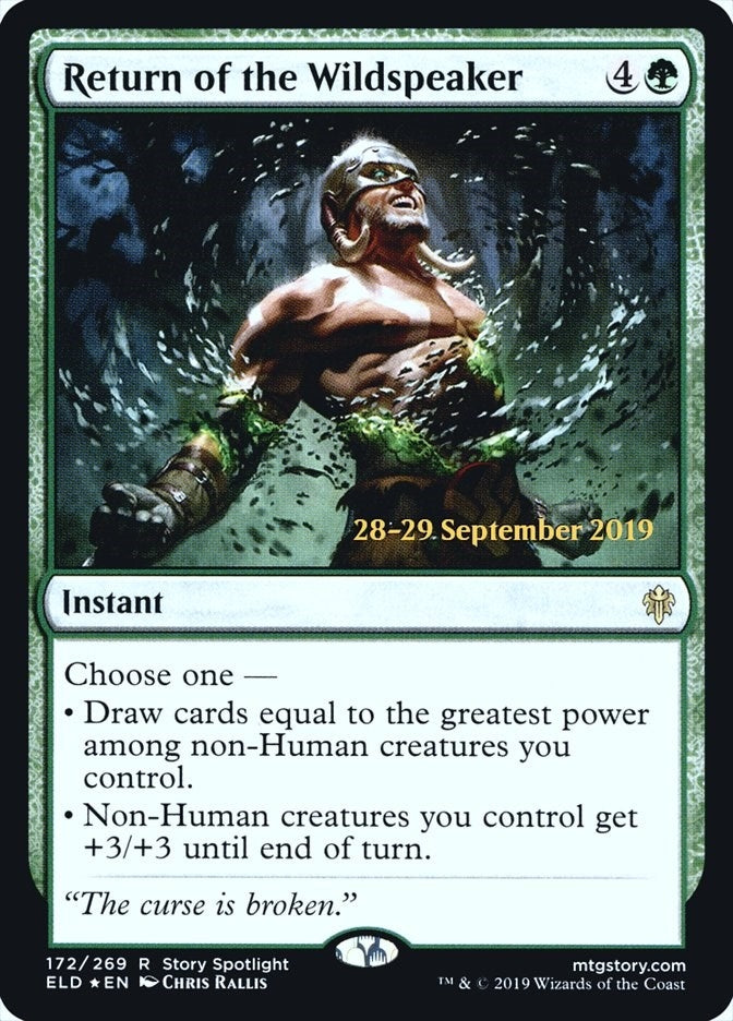Image for Return of the Wildspeaker (172) - Magic: The Gathering