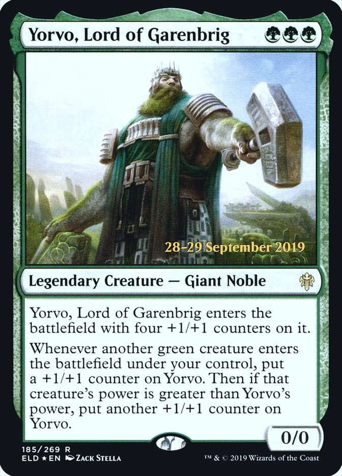 Image for Yorvo, Lord of Garenbrig (185) - Magic: The Gathering