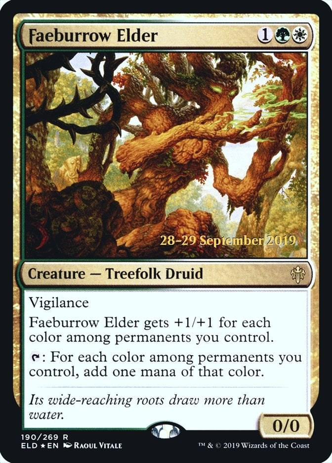 Image for Faeburrow Elder (190) - Magic: The Gathering