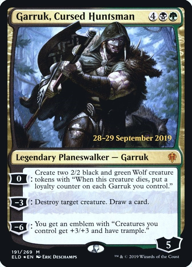 Image for Garruk, Cursed Huntsman (191) - Magic: The Gathering