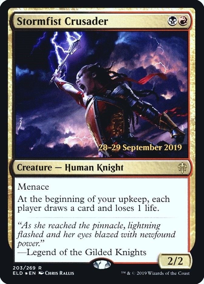 Image for Stormfist Crusader (203) - Magic: The Gathering