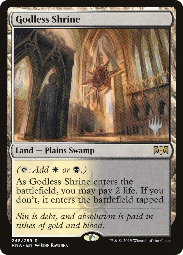 Image for Godless Shrine (248) - Magic: The Gathering