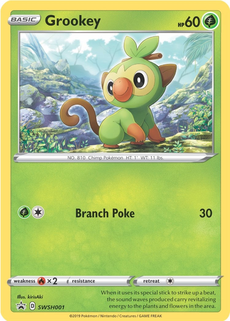 Image for Grookey - SWSH001 (SWSH001) (SWSD) - Pokemon