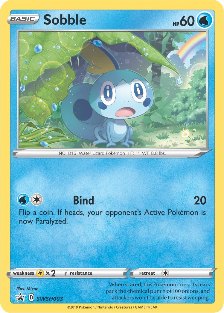 Image for Sobble - SWSH003 (SWSH003) (SWSD) - Pokemon