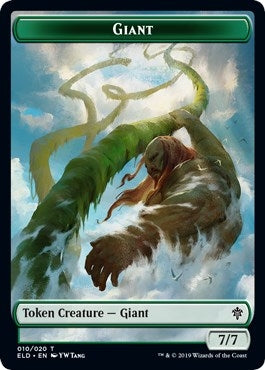 Image for Giant // Food (015) Double-Sided Token (10 // 15) - Magic: The Gathering