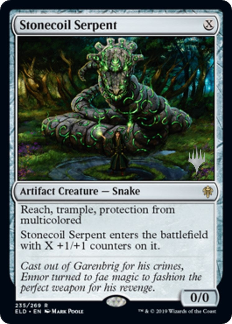 Image for Stonecoil Serpent (235) - Magic: The Gathering
