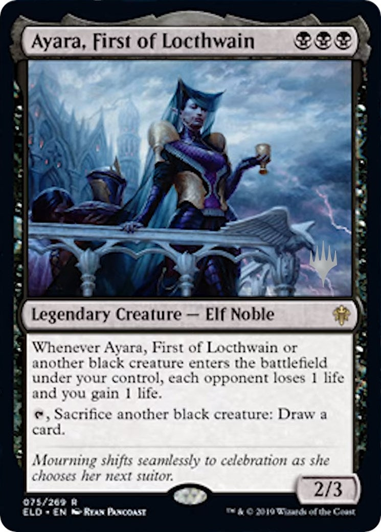 Image for Ayara, First of Locthwain (75) - Magic: The Gathering