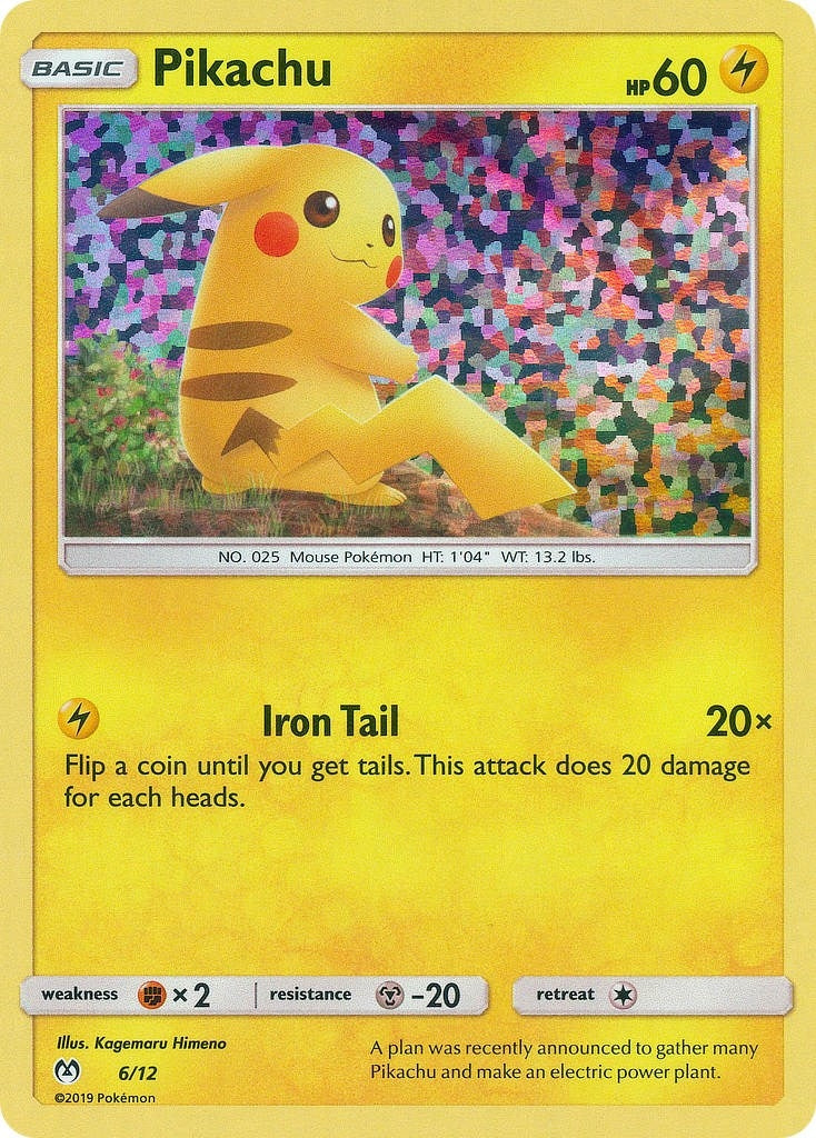 Image for Pikachu (006/012) (M19) - Pokemon