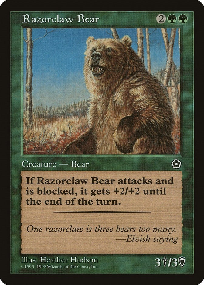 Image for Razorclaw Bear - Magic: The Gathering