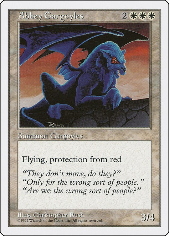 Image for Abbey Gargoyles (5ED) - Magic: The Gathering