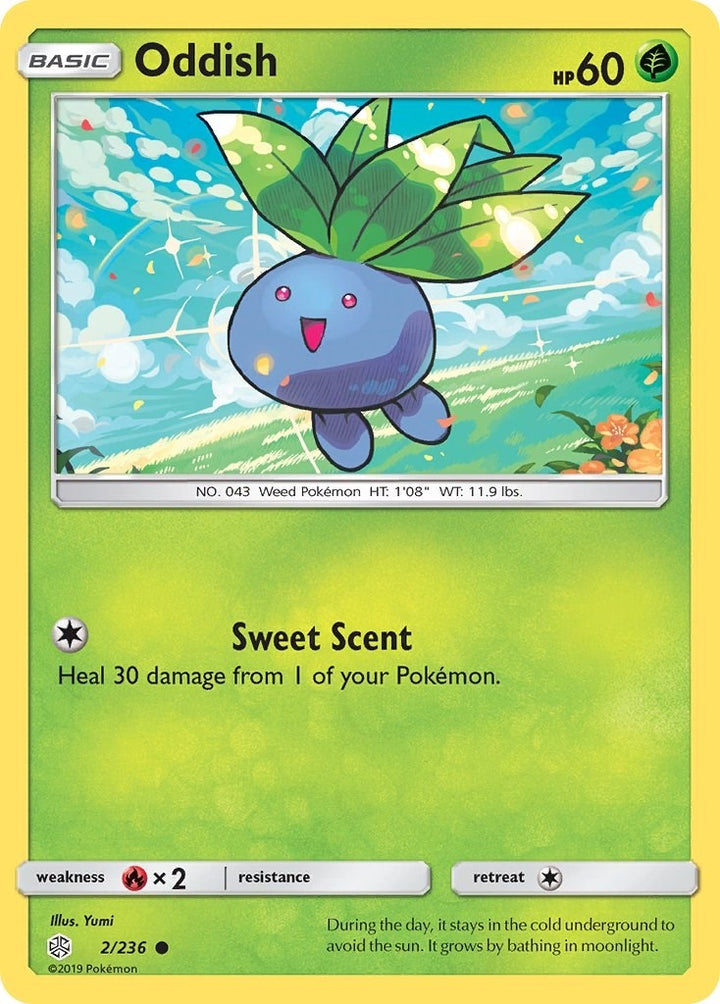 Image for Oddish (2/236) (SM12) - Pokemon