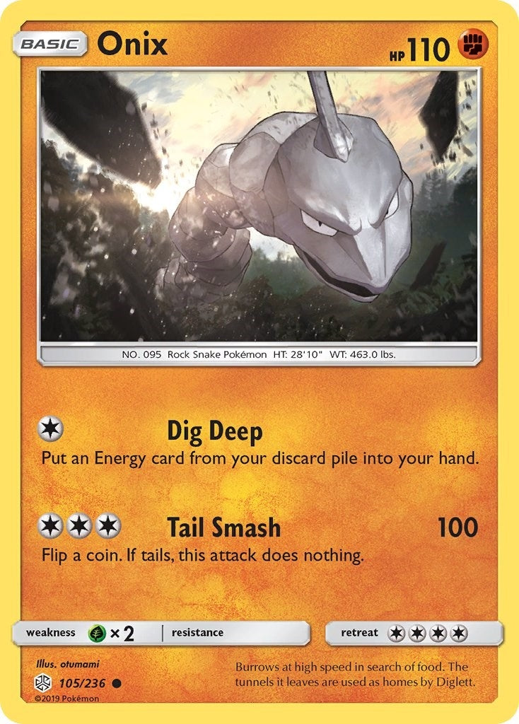 Image for Onix (105/236) (SM12) - Pokemon