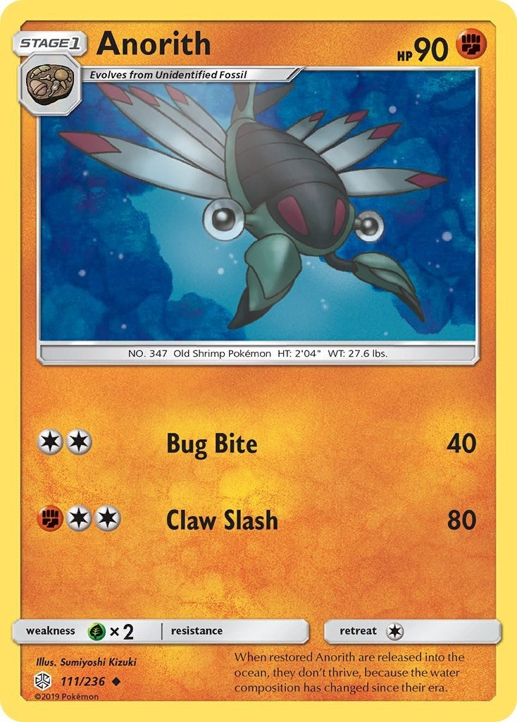 Image for Anorith (111/236) (SM12) - Pokemon