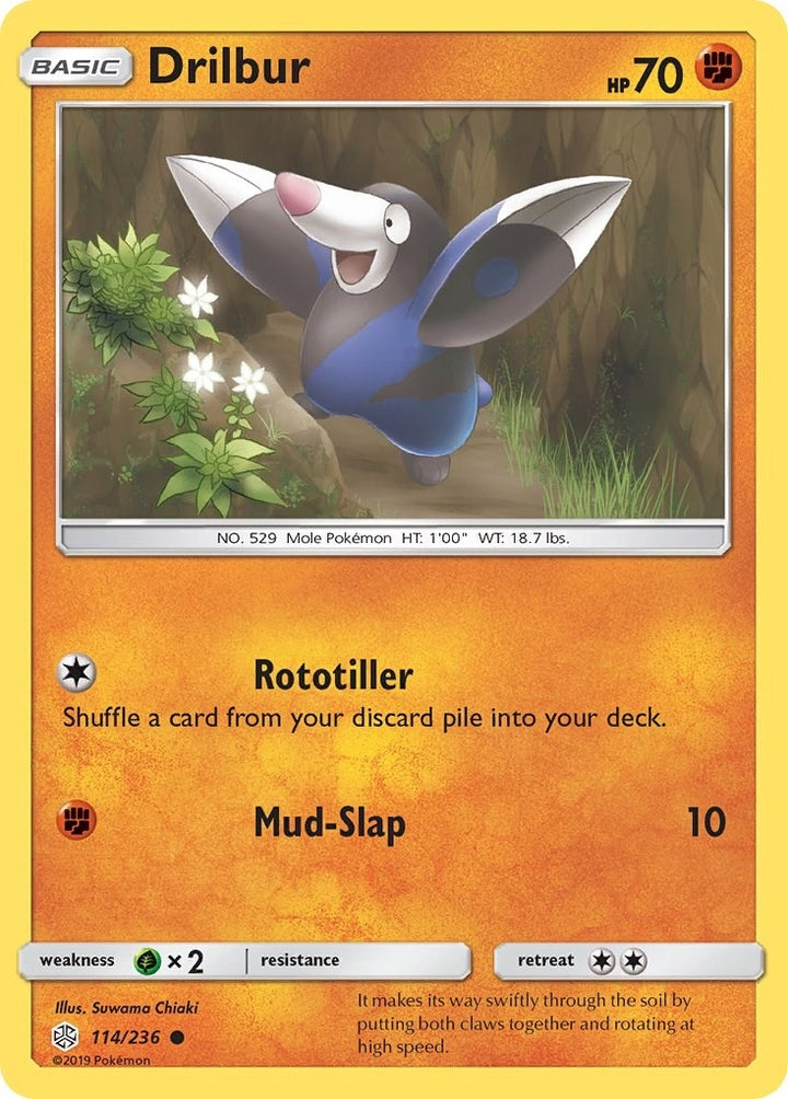 Image for Drilbur (114/236) (SM12) - Pokemon