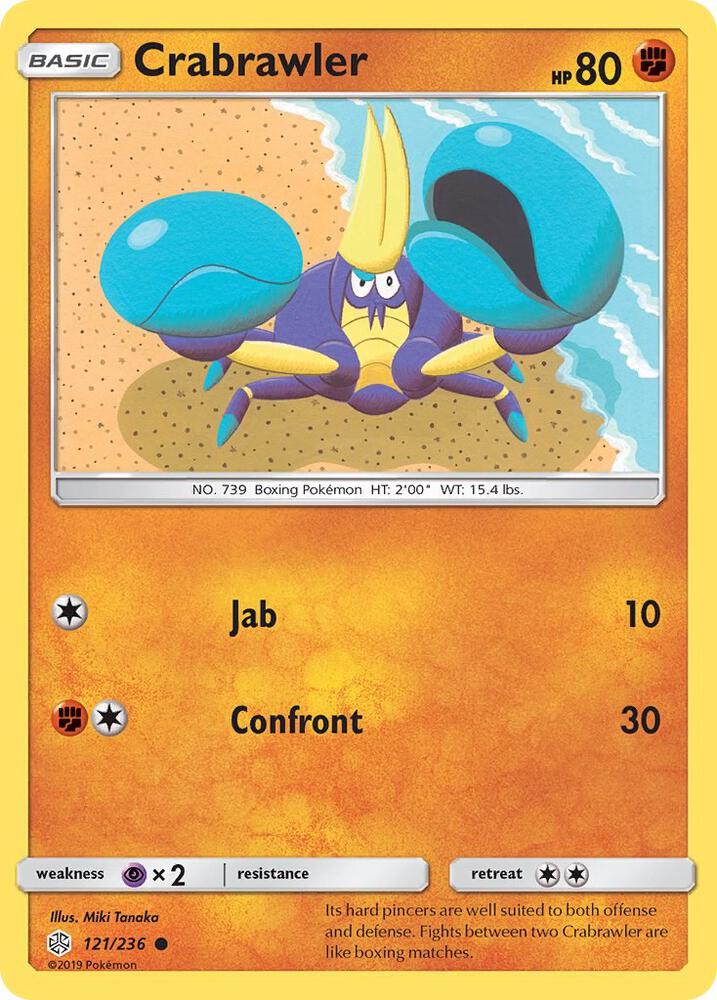 Crabrawler (121/236) (SM12)