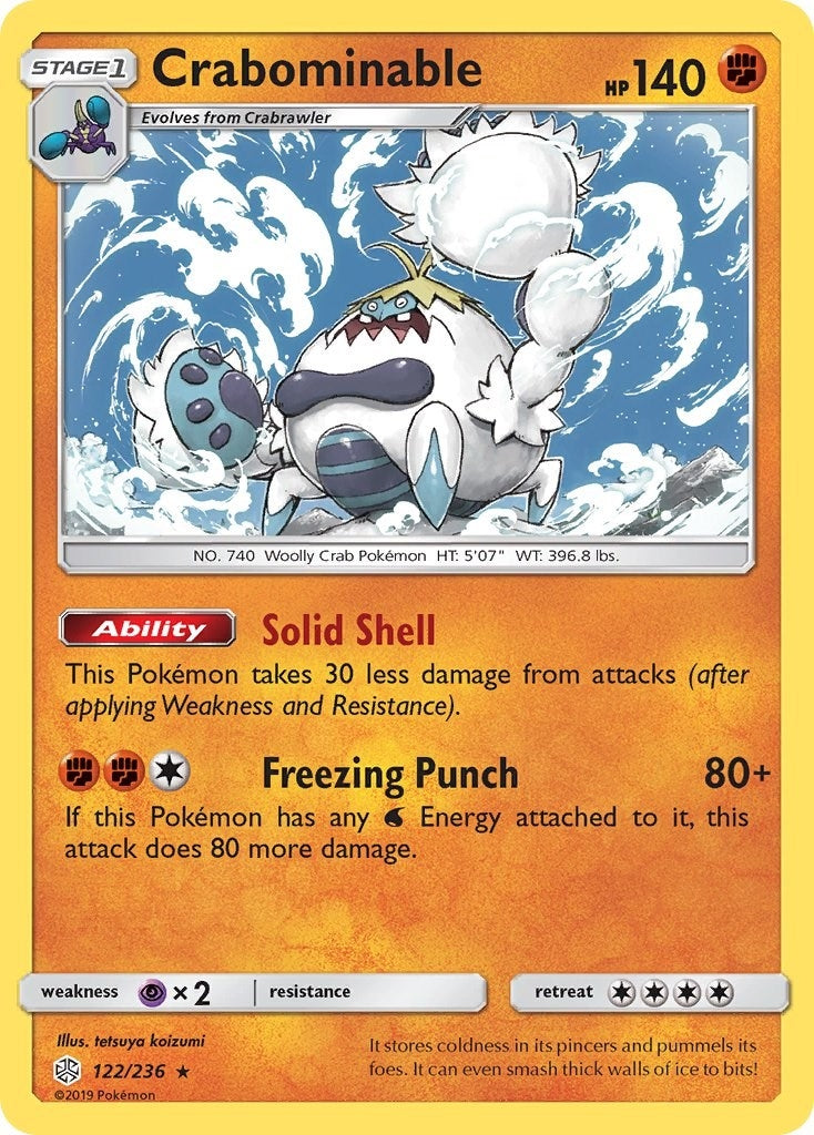 Image for Crabominable (122/236) (SM12) - Pokemon