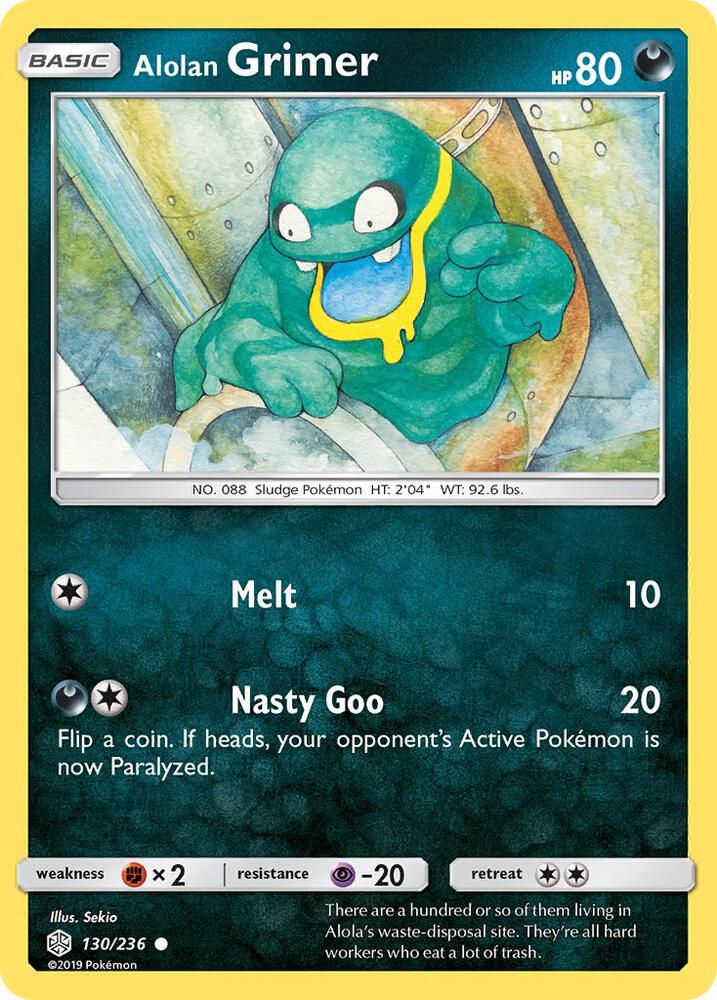 Alolan Grimer (130/236) (SM12)
