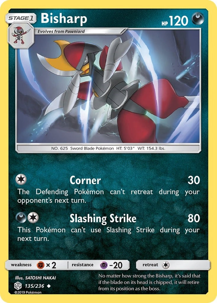 Image for Bisharp (135/236) (SM12) - Pokemon