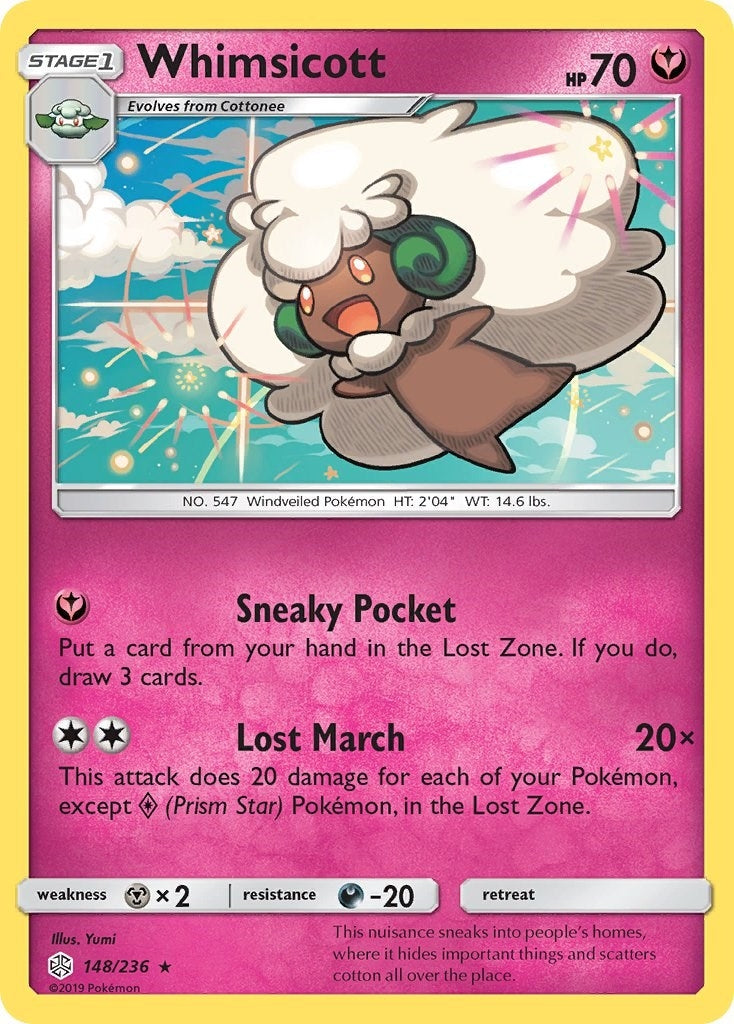 Image for Whimsicott (148/236) (SM12) - Pokemon