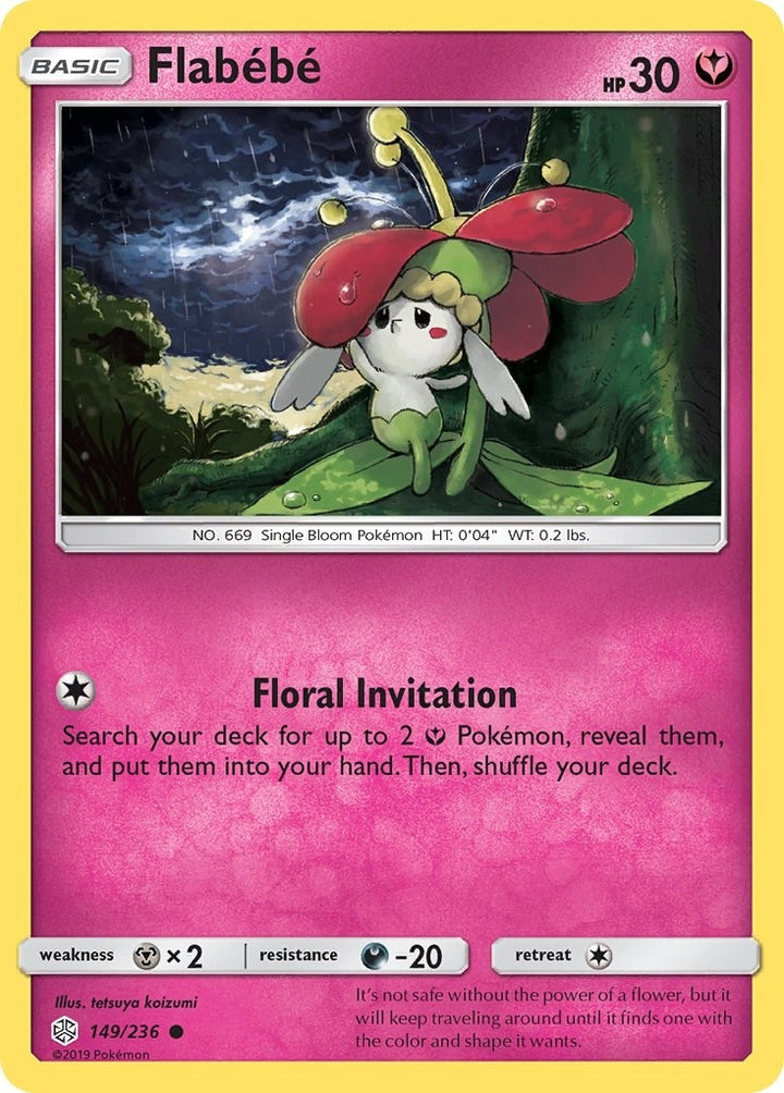 Image for Flabebe (149/236) (SM12) - Pokemon