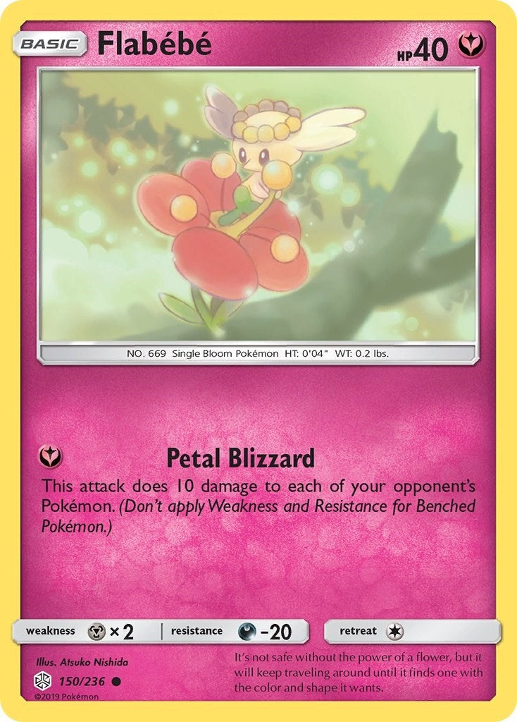 Image for Flabebe (150/236) (SM12) - Pokemon