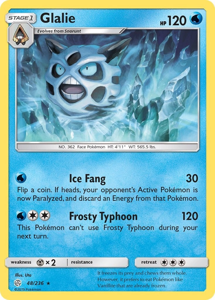 Image for Glalie (48/236) (SM12) - Pokemon
