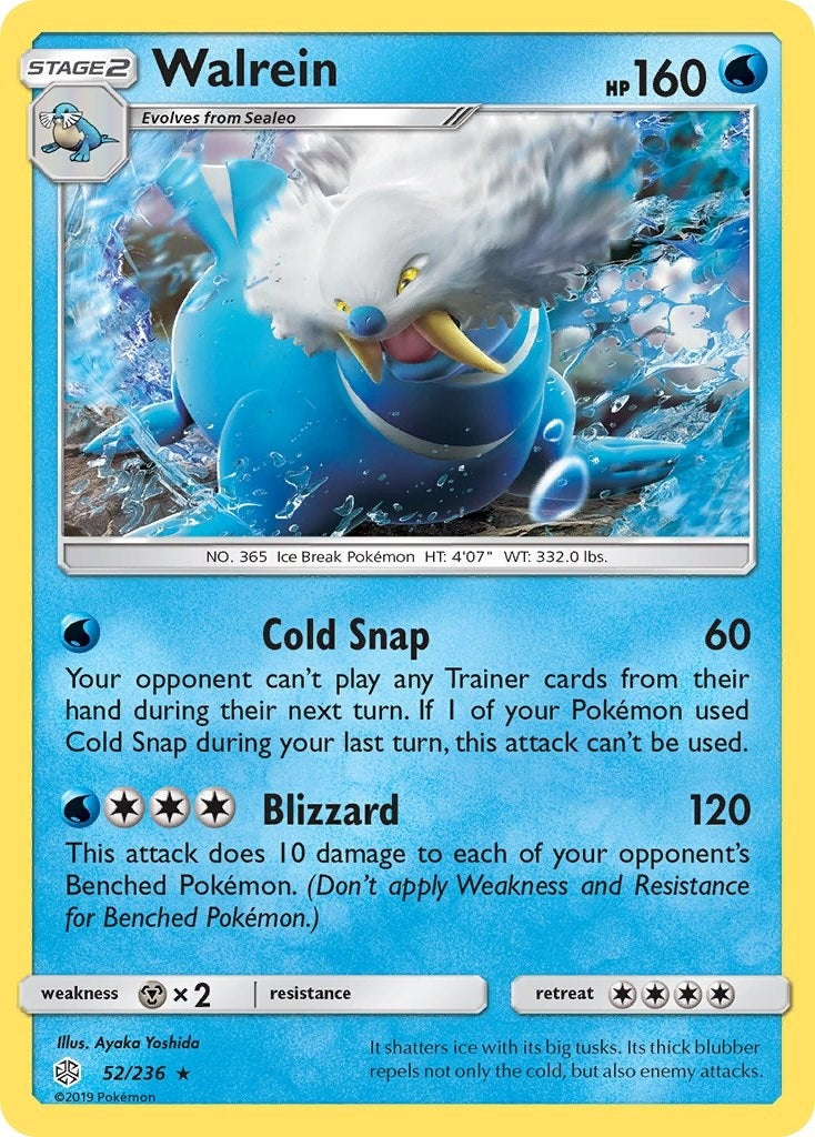 Image for Walrein (52/236) (SM12) - Pokemon