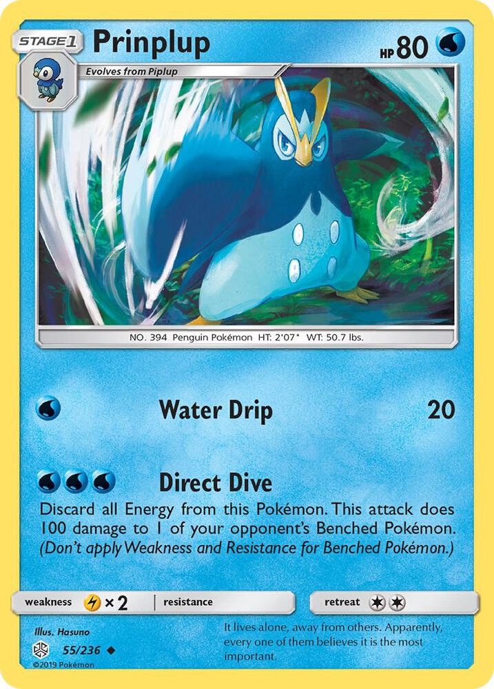 Image for Prinplup (55/236) (SM12) - Pokemon
