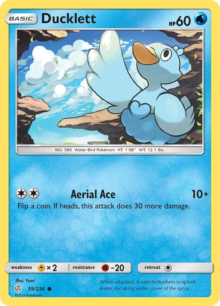 Image for Ducklett (59/236) (SM12) - Pokemon