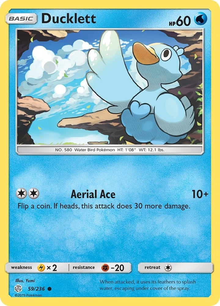 Image for Ducklett (59/236) (SM12) - Pokemon