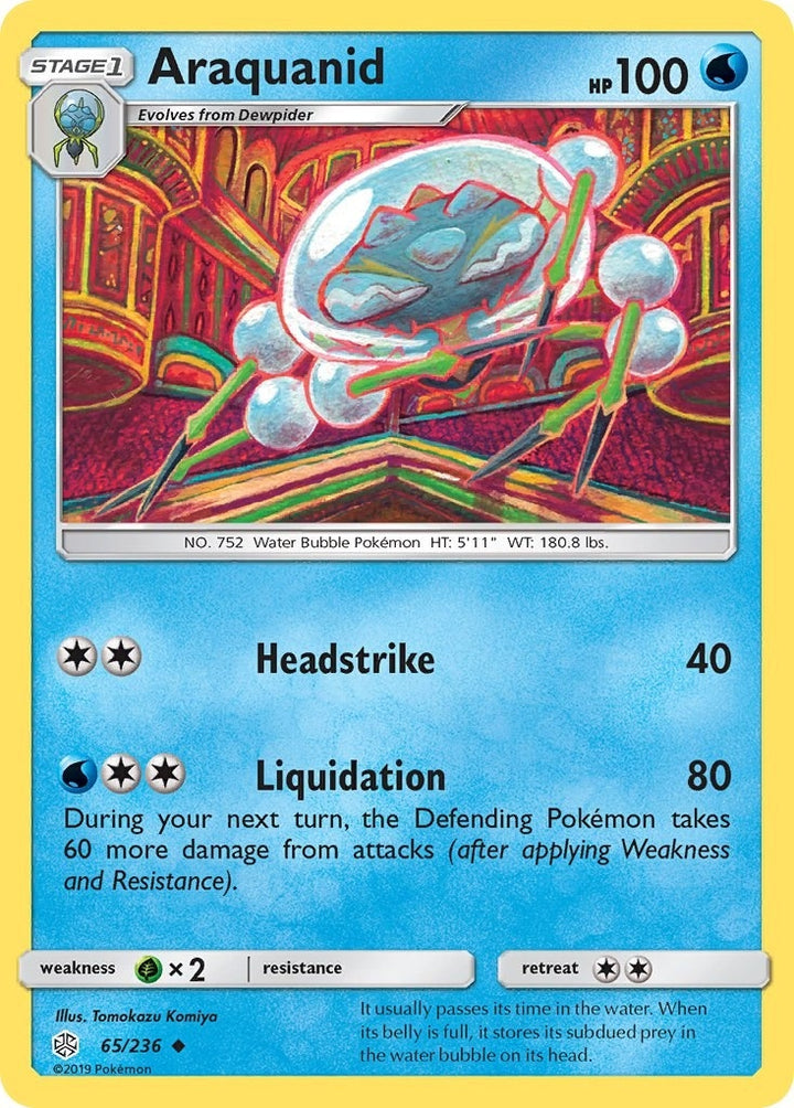 Image for Araquanid (65/236) (SM12) - Pokemon