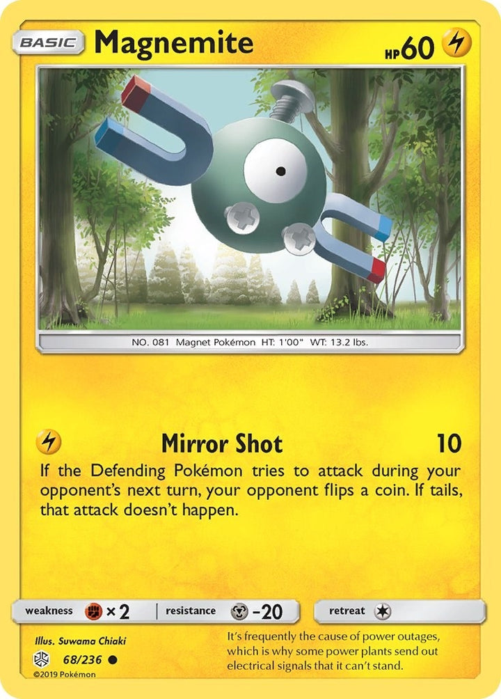 Image for Magnemite (68/236) (SM12) - Pokemon