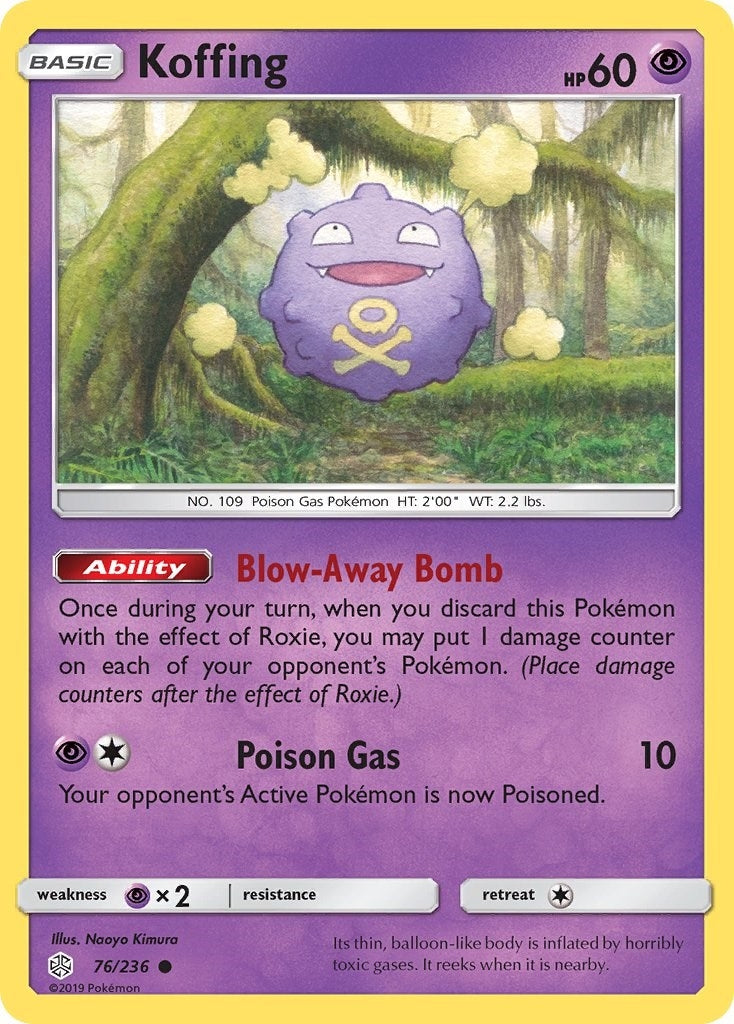 Image for Koffing (76/236) (SM12) - Pokemon