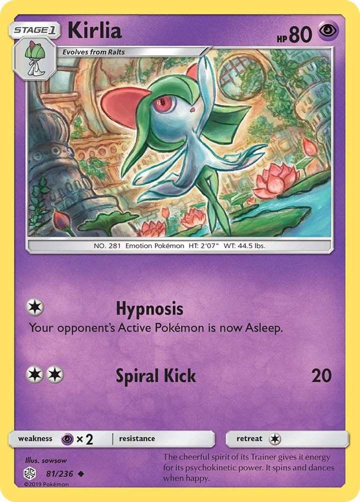 Image for Kirlia (81/236) (SM12) - Pokemon