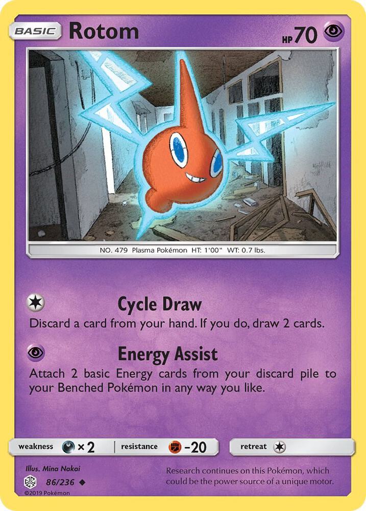 Image for Rotom (86/236) (SM12) - Pokemon