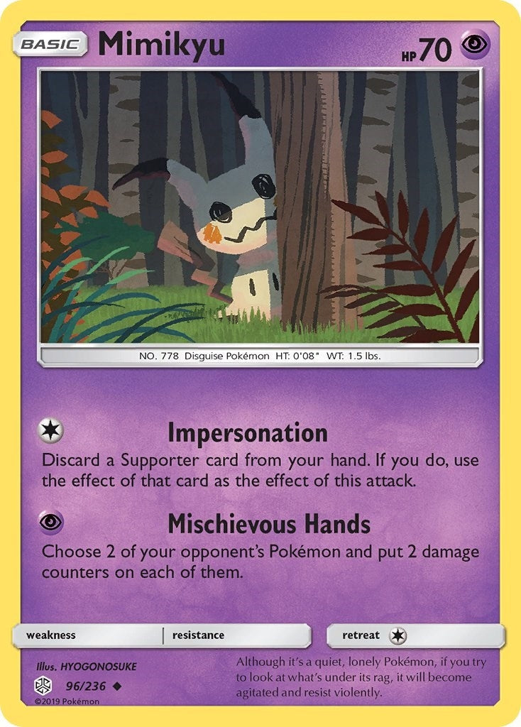 Image for Mimikyu (96) (96/236) (SM12) - Pokemon