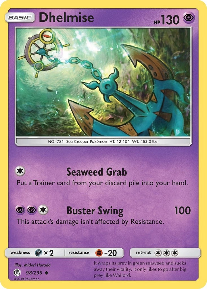 Image for Dhelmise (98/236) (SM12) - Pokemon