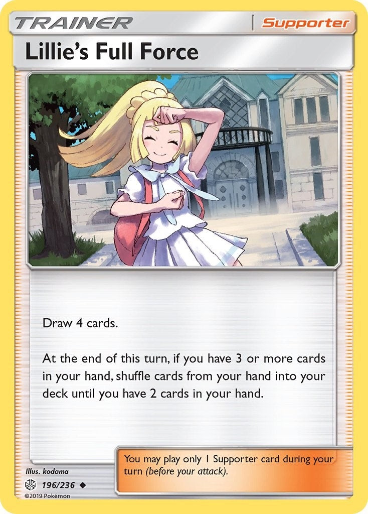 Image for Lillie's Full Force (196/236) (SM12) - Pokemon