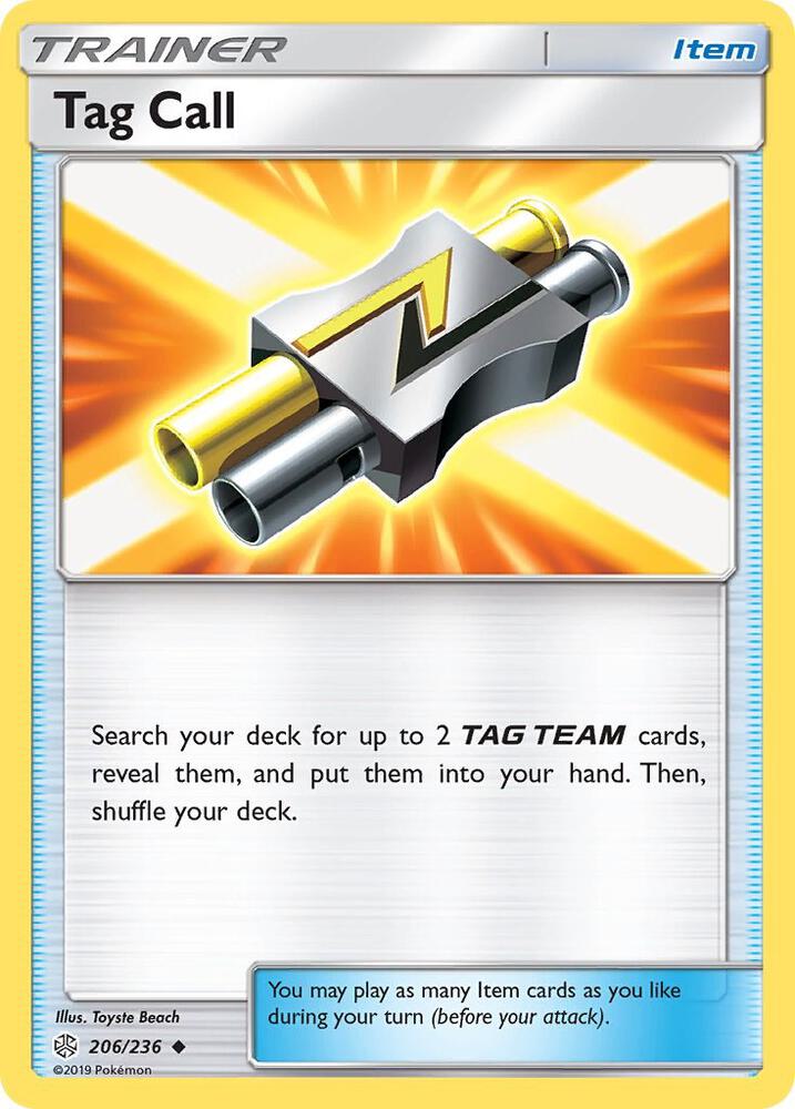 Image for Tag Call (206/236) (SM12) - Pokemon