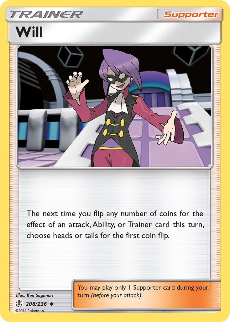 Image for Will (208/236) (SM12) - Pokemon